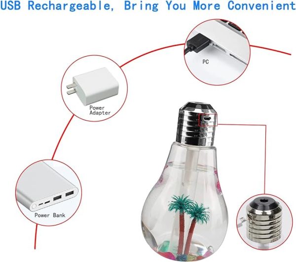 Usb Bulb Air Humidifier