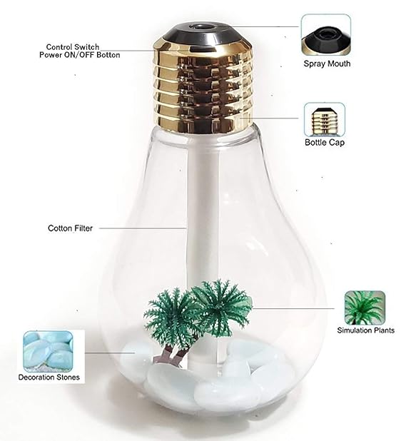 Usb Bulb Air Humidifier